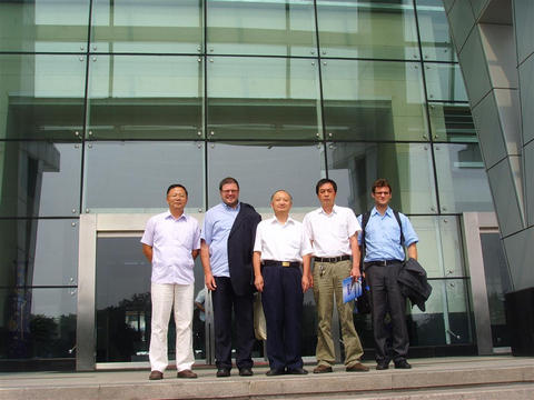 2011年8月 法鋼和德國迪林根鋼鐵共同訪問客戶